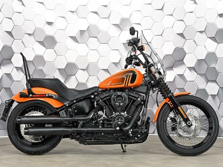 2021 Harley-Davidson Street Bob, оранжевый, 1677000 рублей, вид 5