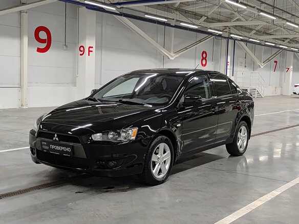 2010 Mitsubishi Lancer X, чёрный