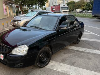 2009 Lada (ВАЗ) Priora Premier I, чёрный, 450000 рублей, вид 2