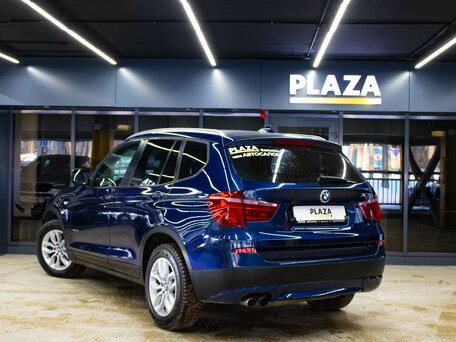 2011 BMW X3 28i xDrive II (F25), синий, 1570000 рублей, вид 3