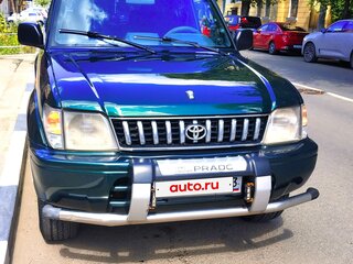 1998 Toyota Land Cruiser Prado 90 Series, зелёный, 1250000 рублей, вид 1