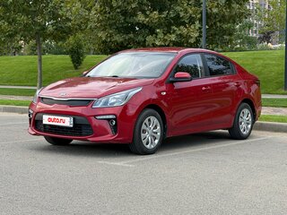 2018 Kia Rio IV, красный, 1360000 рублей, вид 1