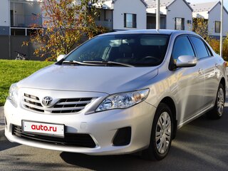 2011 Toyota Corolla X (E140, E150) Рестайлинг, серебристый, 1099000 рублей, вид 1