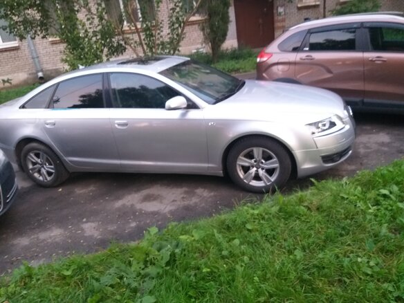 2006 Audi A6 III (C6), серебристый, 750000 рублей - вид 4