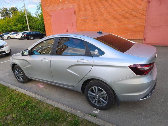 2024 Lada (ВАЗ) Vesta I Рестайлинг (NG), серый - вид 8