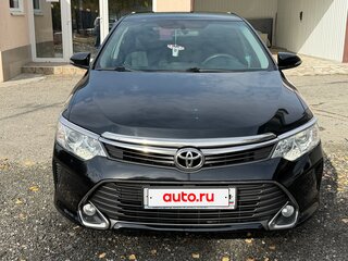 2015 Toyota Camry VII (XV50) Рестайлинг, чёрный, 1600000 рублей, вид 1