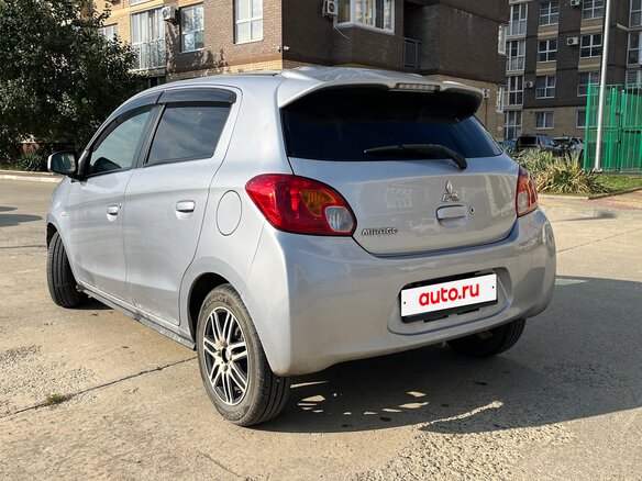 2012 Mitsubishi Mirage VI, серебристый - вид 5