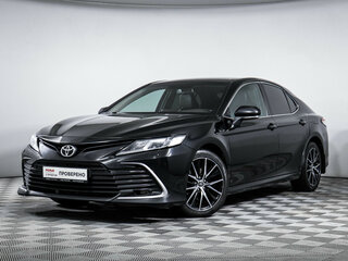 2021 Toyota Camry VIII (XV70) Рестайлинг, чёрный, 2229000 рублей, вид 1