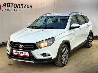 2018 Lada (ВАЗ) Vesta SW I, белый, 999000 рублей, вид 1