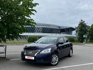 2014 Nissan Sentra VII (B17), синий, 1155000 рублей, вид 1