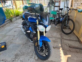 2013 Triumph Street Triple, синий, 540000 рублей, вид 4