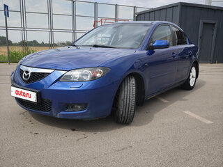 2006 Mazda 3 I (BK) Рестайлинг, синий, 550000 рублей, вид 1
