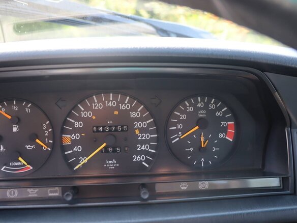 1986 Mercedes-Benz 190 (W201), чёрный, 11610000 рублей - вид 9
