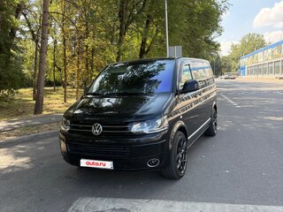 2011 Volkswagen Multivan T5 Рестайлинг, чёрный, 2600000 рублей, вид 2
