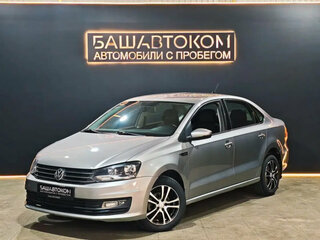 2018 Volkswagen Polo V Рестайлинг, серебристый, 1119000 рублей, вид 1