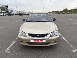 2005 Hyundai Accent ТагАЗ II, бежевый, 420000 рублей, вид 2