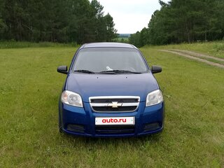 2010 Chevrolet Aveo I Рестайлинг, синий, 460000 рублей, вид 1