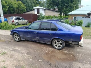 1992 BMW 5 серии 520i III (E34), синий, 200000 рублей, вид 3