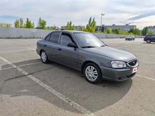 2005 Hyundai Accent ТагАЗ II, серый, 350000 рублей, вид 3