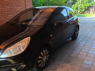 2007 Opel Corsa D, чёрный, 365000 рублей, вид 1