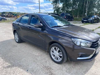 2017 Lada (ВАЗ) Vesta I, коричневый, 850000 рублей, вид 2