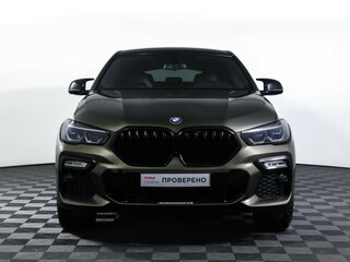 2021 BMW X6 40i III (G06), зелёный, 6385000 рублей, вид 2