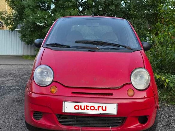 2006 Daewoo Matiz I Рестайлинг, красный, 90000 рублей - вид 1