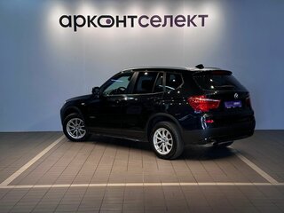 2012 BMW X3 20i xDrive II (F25), чёрный, 1507000 рублей, вид 4
