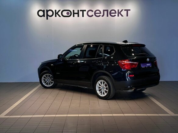 2012 BMW X3 20i xDrive II (F25), чёрный, 1358000 рублей - вид 3
