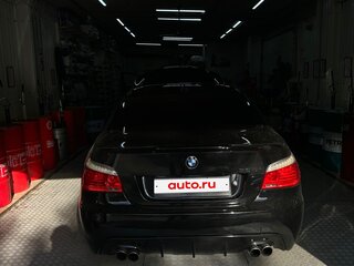 2007 BMW 5 серии 535i V (E60/E61) Рестайлинг, чёрный, 1650000 рублей, вид 4