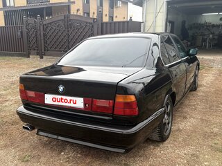 1991 BMW 5 серии 520i III (E34), чёрный, 390000 рублей, вид 3