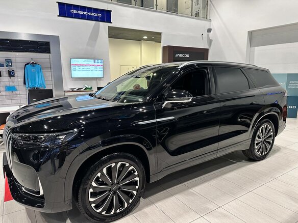 2025 Jaecoo J8, чёрный - вид 4