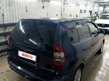 2002 Mitsubishi Space Star I, синий, 360000 рублей, вид 4
