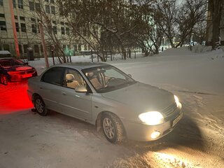 2007 Kia Spectra I Рестайлинг 2, серебристый, 430000 рублей, вид 4