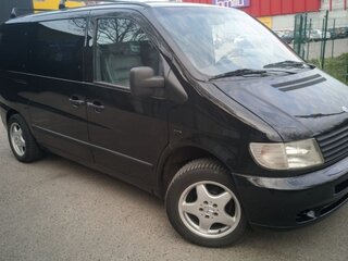 2001 Mercedes-Benz Vito 108 CDI I (W638), чёрный, 1200000 рублей, вид 2