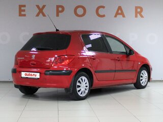 2006 Peugeot 307 I Рестайлинг, красный, 515000 рублей, вид 5