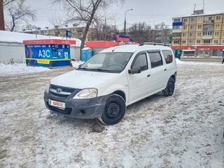 2013 Lada (ВАЗ) Largus I, белый, 400000 рублей, вид 1