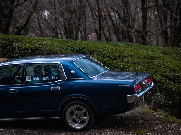 1974 Toyota Crown IV (S60/S70), синий, 3500000 рублей - вид 11