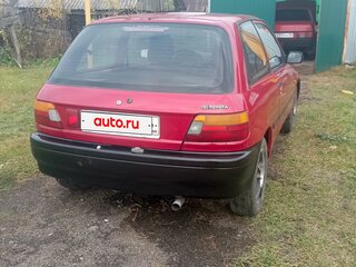 1991 Toyota Starlet IV (P80), красный, 200000 рублей, вид 2