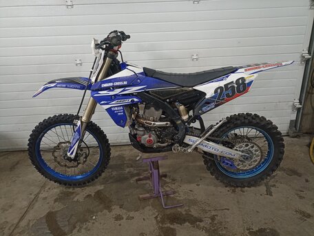 2018 Yamaha YZ450F, синий, 490000 рублей, вид 1