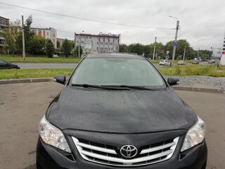 2011 Toyota Corolla X (E140, E150) Рестайлинг, чёрный, 749000 рублей, вид 3