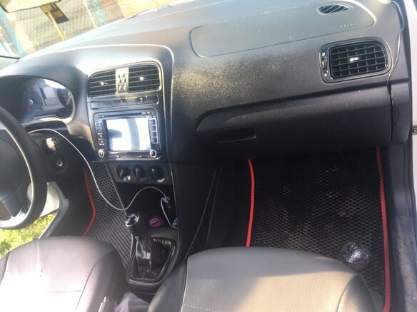 2014 Volkswagen Polo V, белый - вид 8