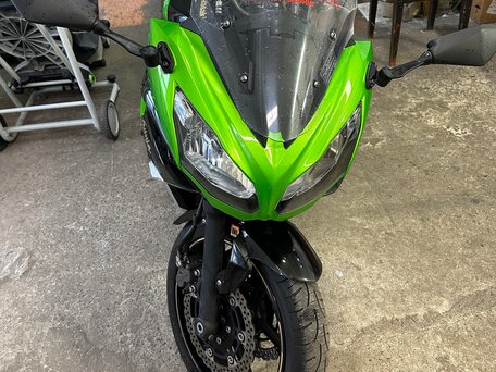 2014 Kawasaki Ninja 400, зелёный, 475000 рублей, вид 2