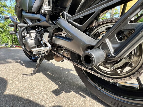 2017 Yamaha MT-09 (FZ-09), чёрный, 800000 рублей - вид 15