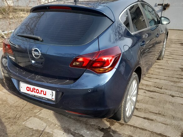 2011 Opel Astra J, синий, 1300000 рублей - вид 7