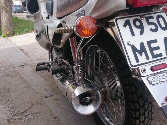 1988 Jawa 350/638, белый - вид 6