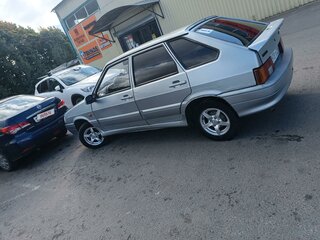 2007 Lada (ВАЗ) 2114, серебристый, 120000 рублей, вид 3