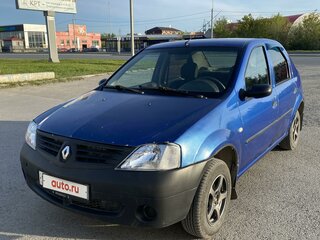 2005 Renault Logan I, синий, 280000 рублей, вид 3
