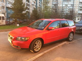 2007 Volvo V50 I Рестайлинг, красный, 600000 рублей, вид 1