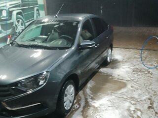 2019 Lada (ВАЗ) Granta I Рестайлинг, серый, 950000 рублей, вид 1